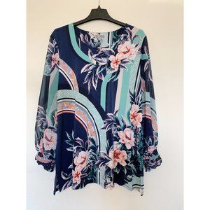 JM Collection Tunic Blouse